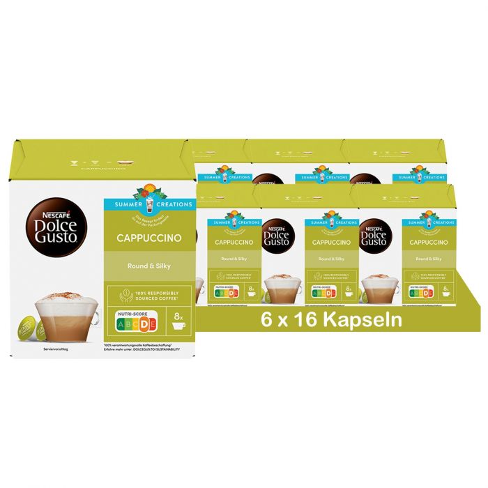 Nescafé Dolce Gusto Cappuccino (6 x 16 Kapseln)