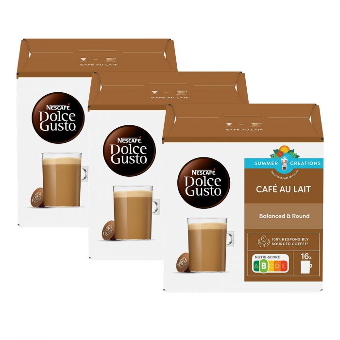 NESCAFÉ Dolce Gusto Café au Lait  (3 x 16 Kapseln)