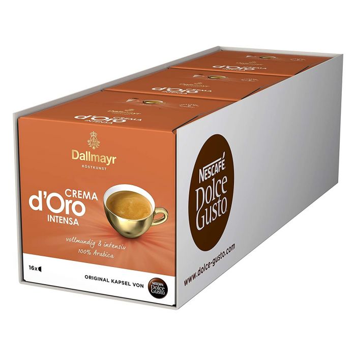 NESCAFÉ Dolce Gusto Dallmayr Crema d'Oro Intensa (3 x 16 Kapseln)