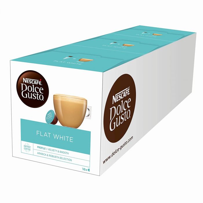 NESCAFÉ Dolce Gusto Flat White (3 x 16 Kapseln)