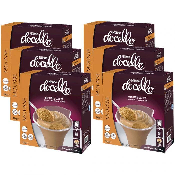 NESTLÉ DOCELLO Mousse Café Dessertpulver (6 x 1kg)