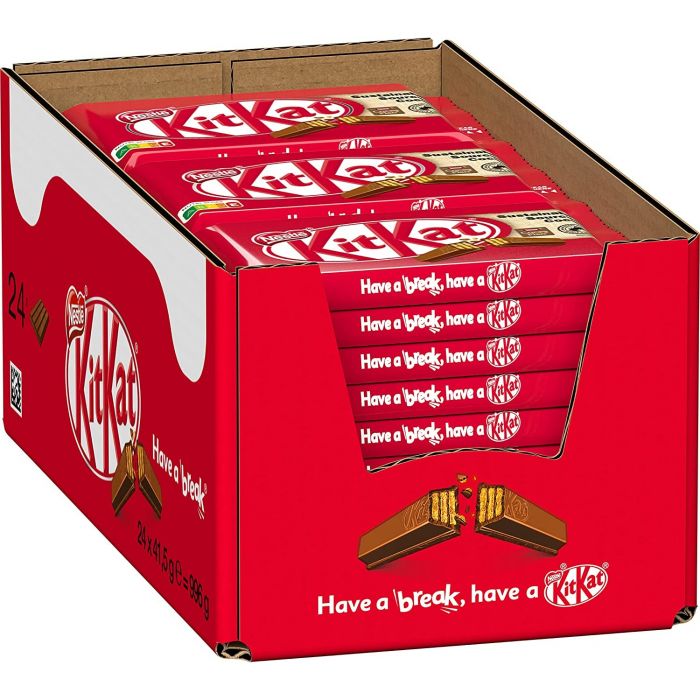 NESTLÉ KitKat Classic Schokoriegel 24er Pack