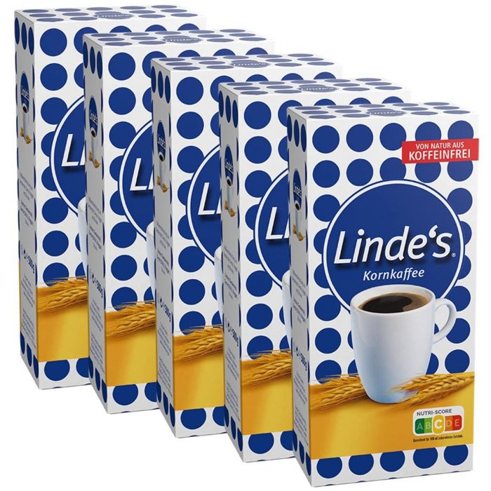 Linde's Kornkaffee mit Zichorie (5 x 500g)