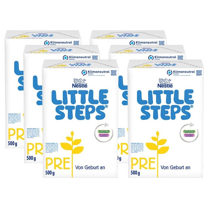 Nestlé LITTLE STEPS PRE Anfangsnahrung (6 x 500g)