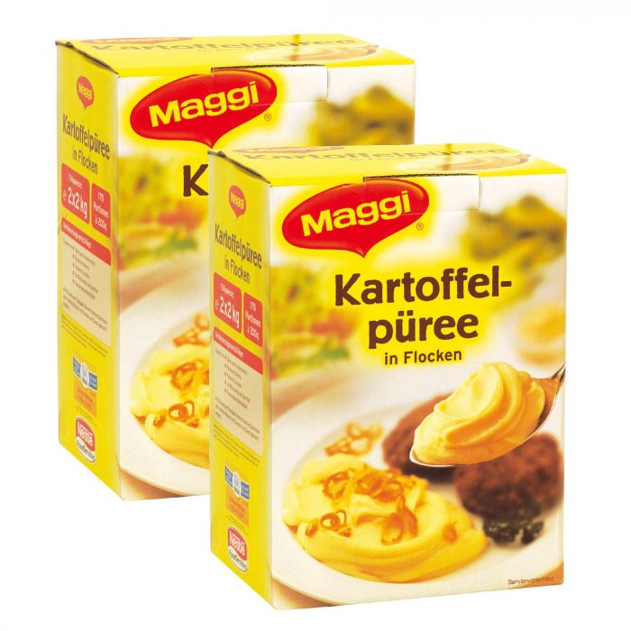 Maggi Kartoffelpüree in Flocken (2 x 2kg)