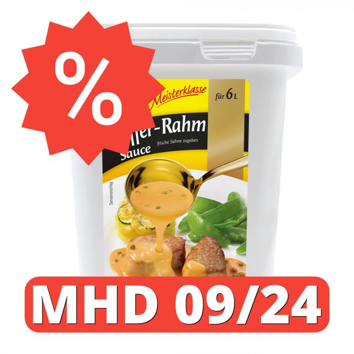 Maggi Meisterklasse Pfeffer-Rahm-Sauce (1 x 750g) [MHD 09/24]