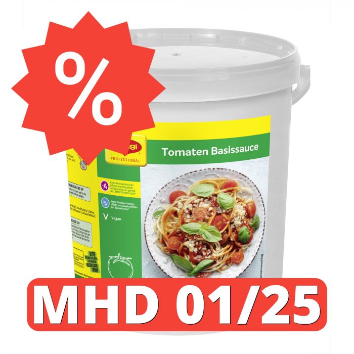 MAGGI Professional Tomaten-Basissauce o.k.A. (1 x 12,5kg) [MHD 01/25]