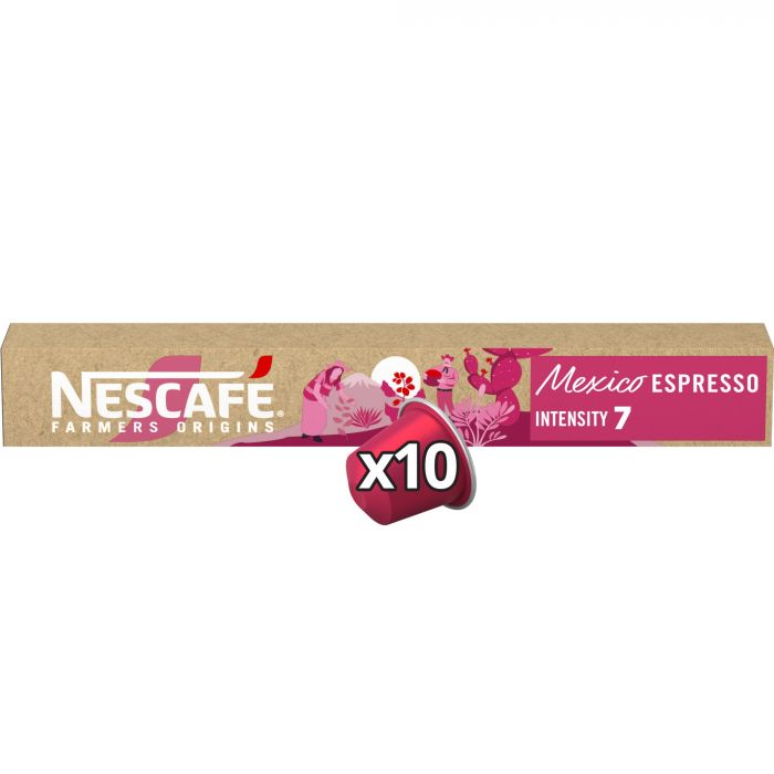 NESCAFÉ Farmers Origins Mexico Espresso für NESPRESSO (1 x 10 Kapseln)