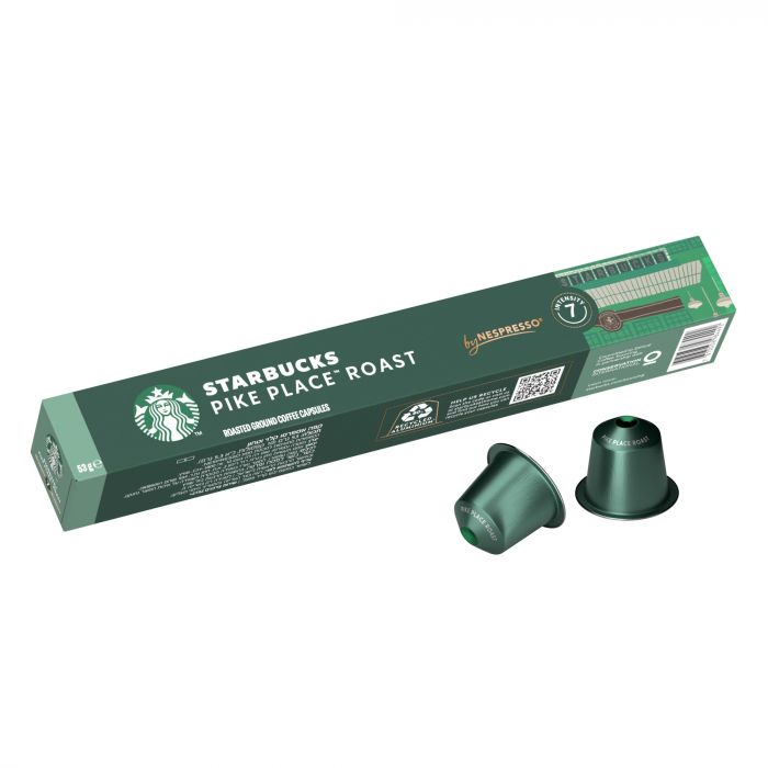 Starbucks Pike Place Roast Lungo für Nespresso (1 x 10 Kapseln)