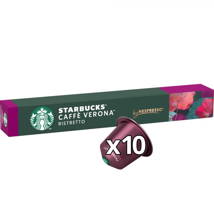 Starbucks Caffè Verona für NESPRESSO Kaffeekapseln (1 x 10 Kapseln)