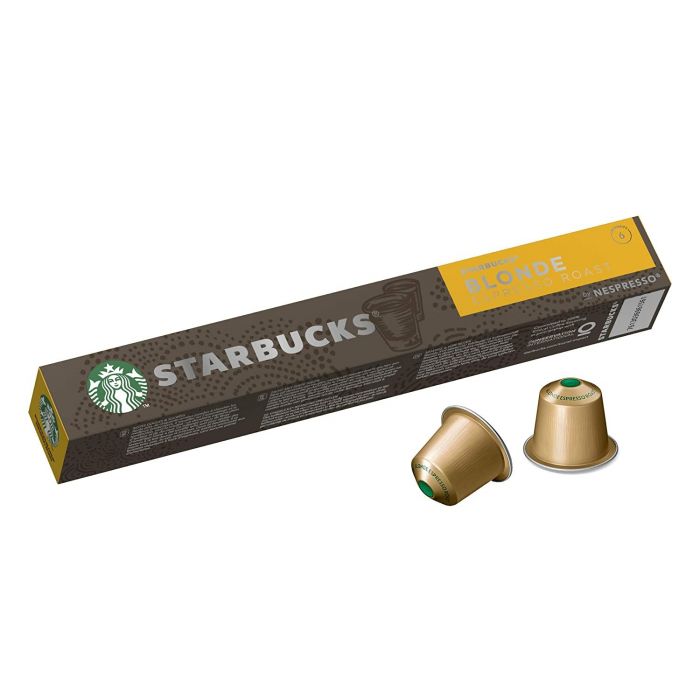 Starbucks Blonde Espresso Roast für Nespresso (1 x 10 Kapseln)