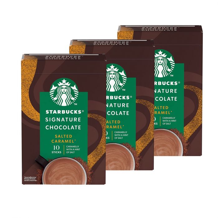 STARBUCKS Signature Chocolate Salted Caramel Sticks (3 x 10 x 22g)