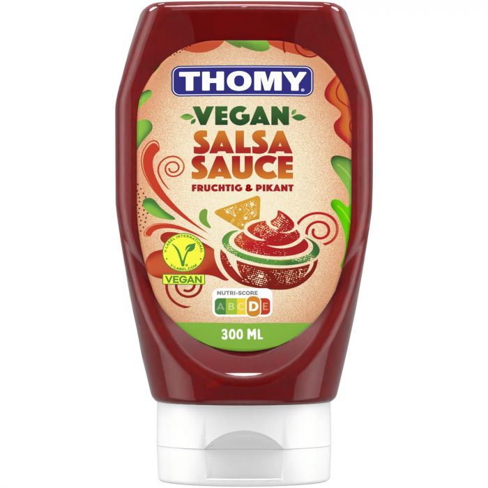 THOMY Vegane Salsa Sauce | leckere Grill- und Burgersauce | perfekt zum Dippen und würzen