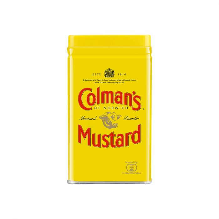 Colman's Original Senfpulver, English Mustard veganes Senfmehl ohne künstliche Zusätze  (1 Stück (1 x 57g))