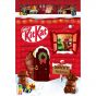 KITKAT Adventskalender mit 24 Schokoladenfiguren und Kugeln mit Knusperstückchen (10 Stück (10x208g))