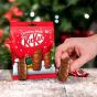 NESTLÉ KITKAT Weihnachtsmänner aus Milchschokolade (15 x 66g) [MHD 07/24]