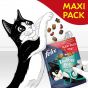 FELIX KnabberMix Strandspaß, Knuspriger Katzensnackmit 200g Beutel (1er Pack (1 x 200g)) [MHD 10/24]