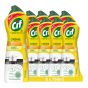 Cif Crème Citrus, Scheuermilch Citrus Reiniger (750 ml) (8er Pack (8 x 750ml))