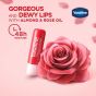 Vaseline Lip Therapy Rosy, Getönter Lippenbalsam, Lippenstift mit Mandel und Rosenöl, Doppelpack (4.8 g (2er Pack))